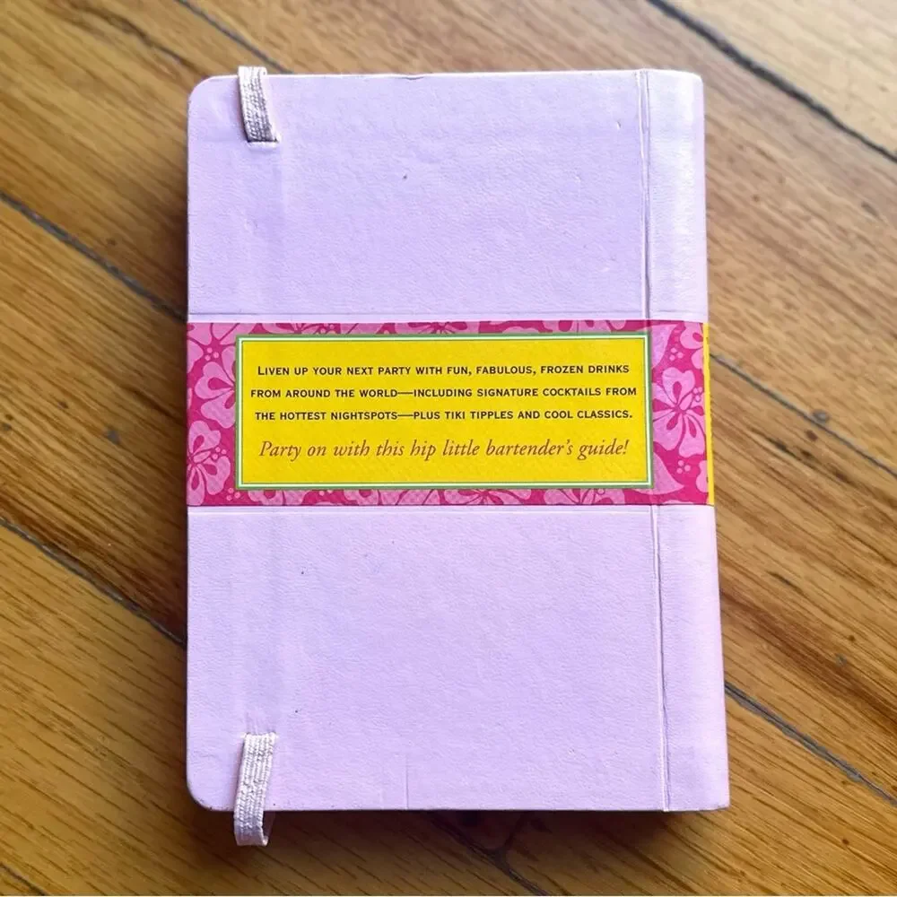 The Little Pink Book of Frozen Drinks – Mini Cocktail Recipe Book